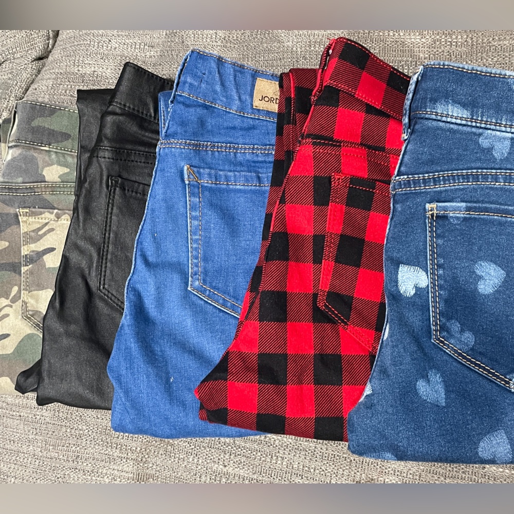 Jeggings Bundle; Size girls 7/8, brand new, never worn, Jordache & Wonder Nation